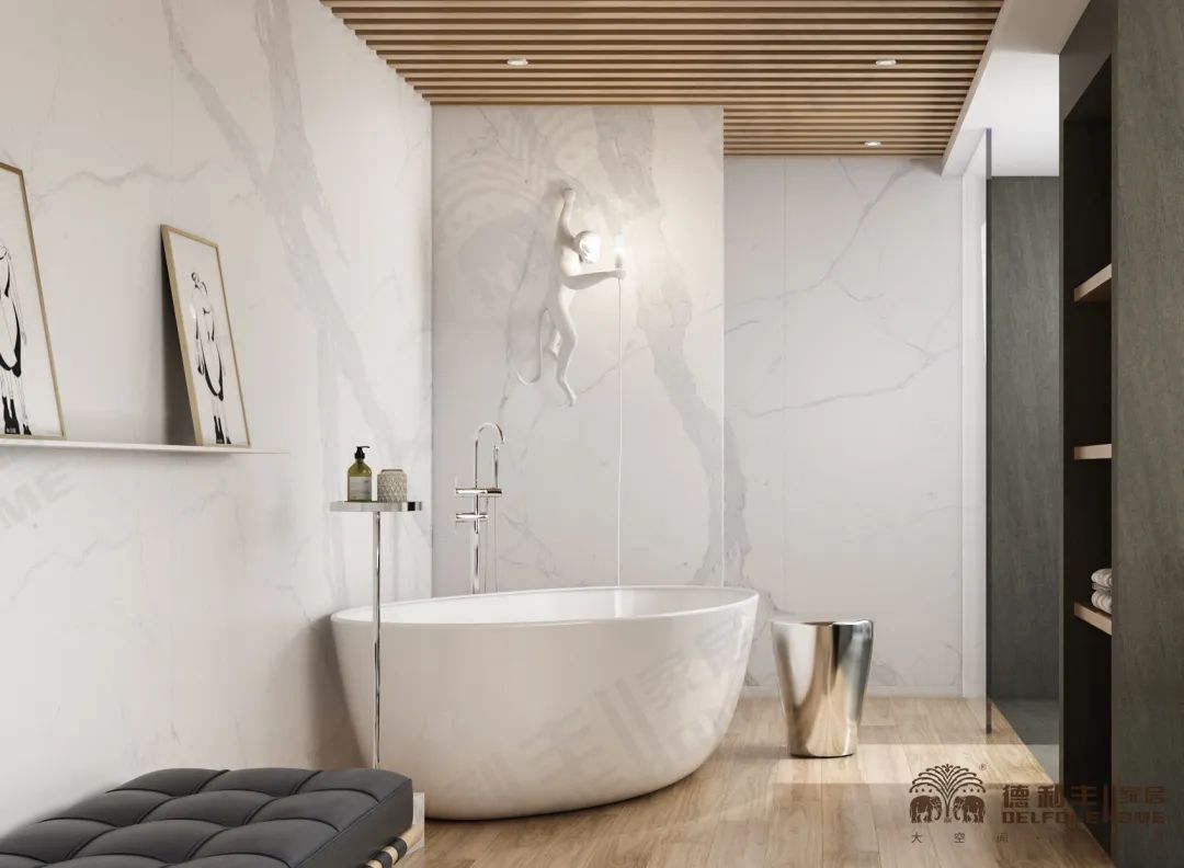 德利豐，＂?。⒁妿r板之美 體驗不一樣的衛(wèi)浴輕奢范兒(圖5)