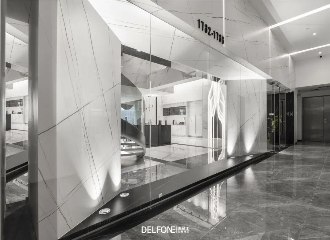 155㎡現(xiàn)代簡約巖板展館，堪比私人藝術(shù)館