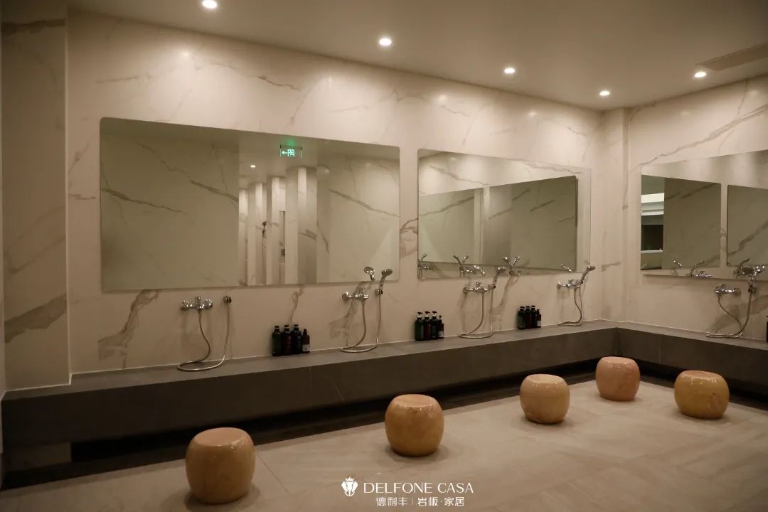 實景案例 | 6000㎡高端巖板會所，奢華感拉滿！(圖10)