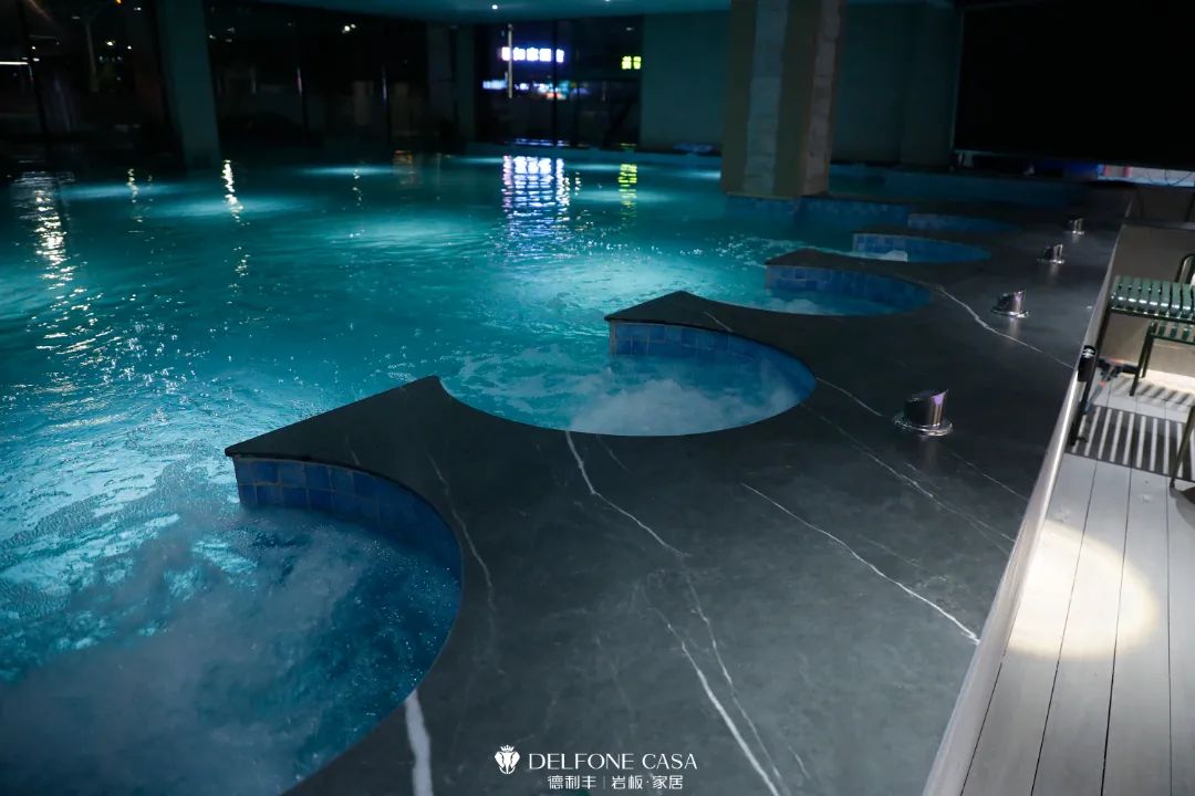 實景案例 | 6000㎡高端巖板會所，奢華感拉滿！(圖13)