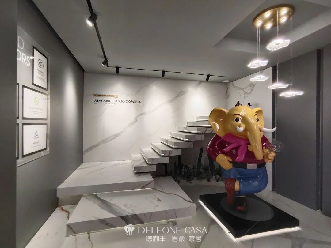 這幾款巖板樓梯，一個(gè)比一個(gè)驚艷！(圖8)