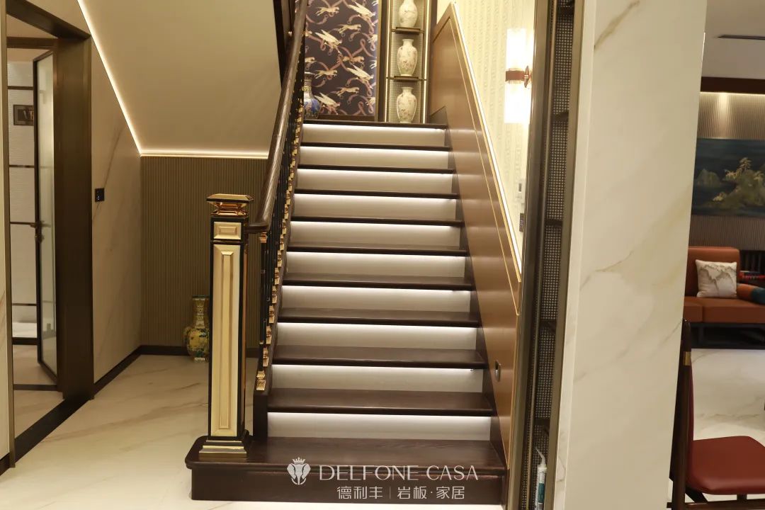 這幾款巖板樓梯，一個(gè)比一個(gè)驚艷！(圖5)