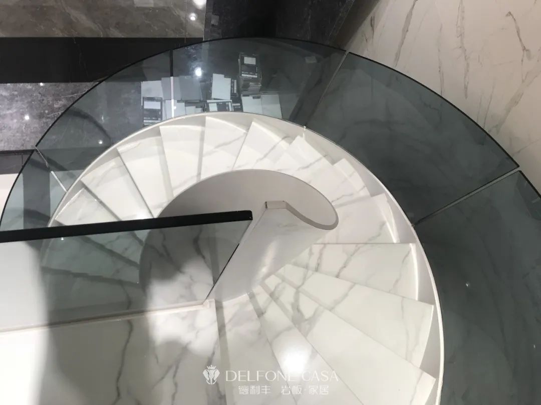 這幾款巖板樓梯，一個(gè)比一個(gè)驚艷！(圖6)