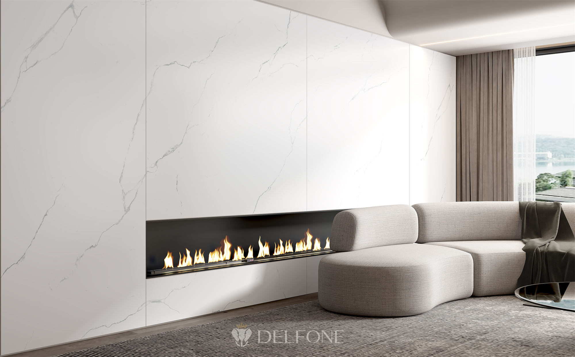 DELFONE新品 | 細(xì)線白，無(wú)暇中展現(xiàn)家居的生機(jī)盎然(圖5)