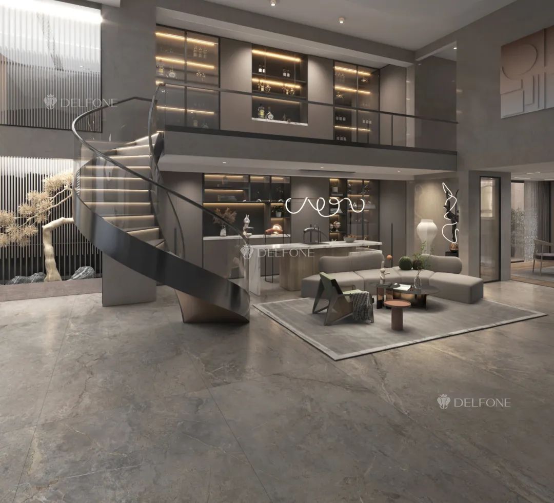 DELFONE家裝巖板 | 羅馬理石系列 “奧古斯”，演繹質(zhì)感生活(圖9)