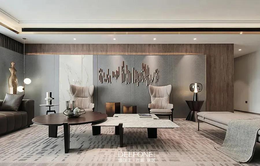 DELFONE案例分享| 巖板成就輕奢優(yōu)雅的高定家居！