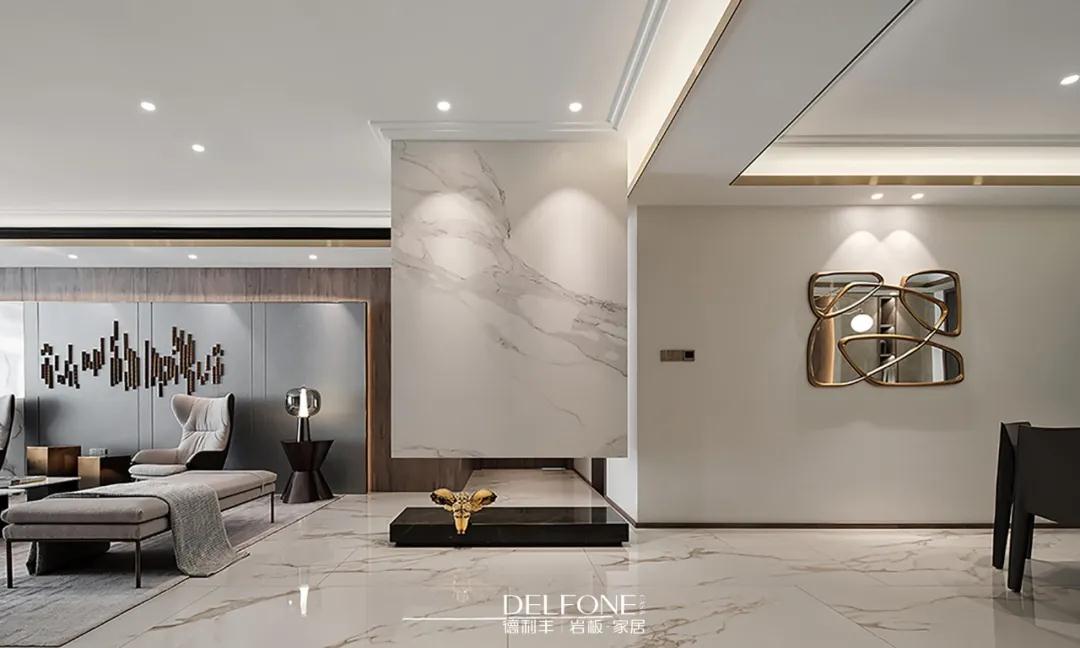 DELFONE案例分享| 巖板成就輕奢優(yōu)雅的高定家居！(圖4)