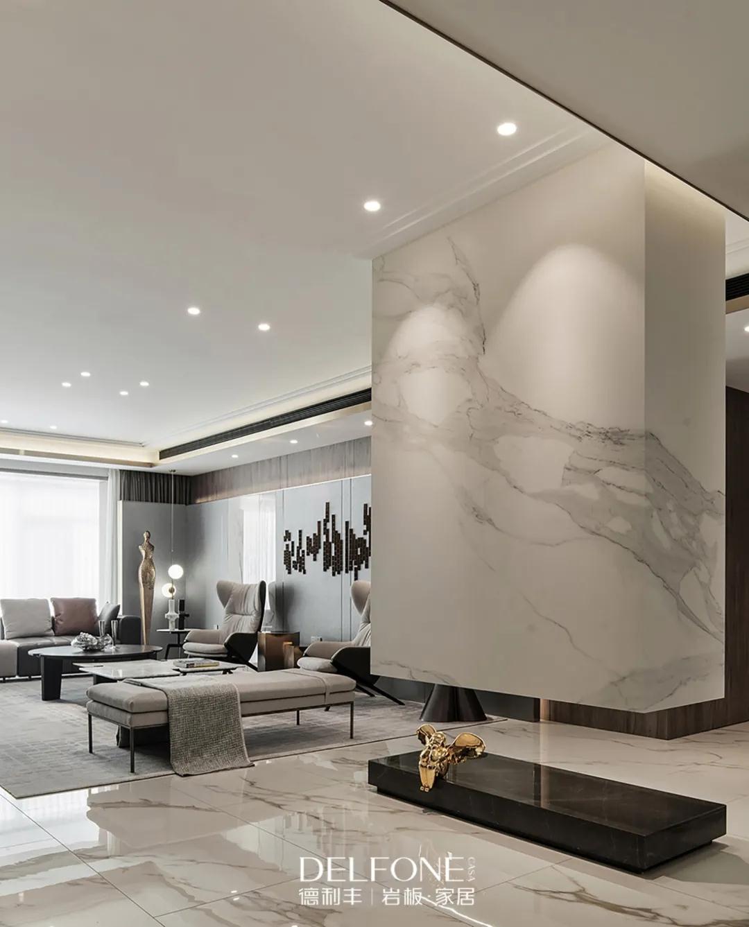 DELFONE案例分享| 巖板成就輕奢優(yōu)雅的高定家居！(圖5)