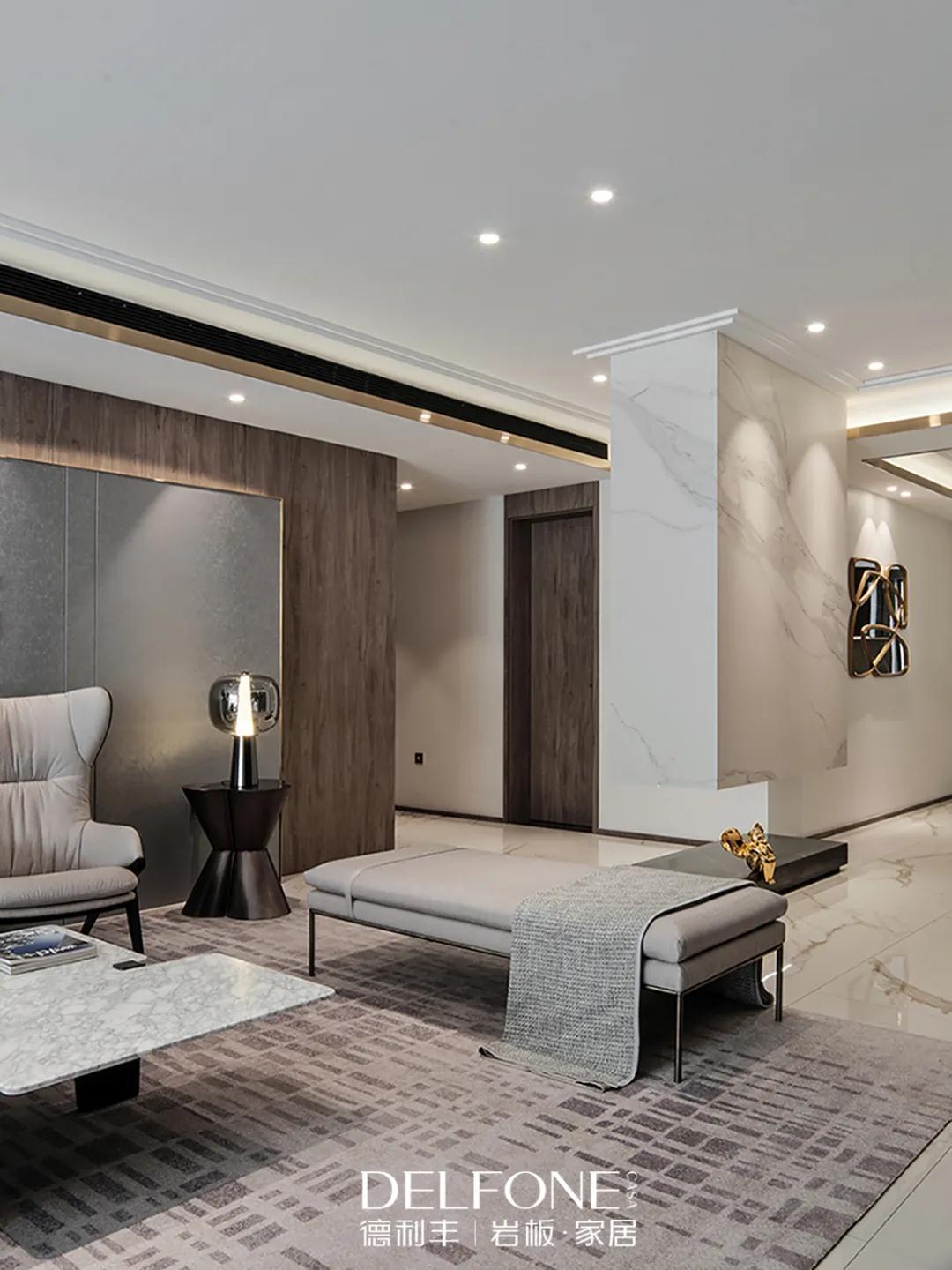 DELFONE案例分享| 巖板成就輕奢優(yōu)雅的高定家居！(圖6)