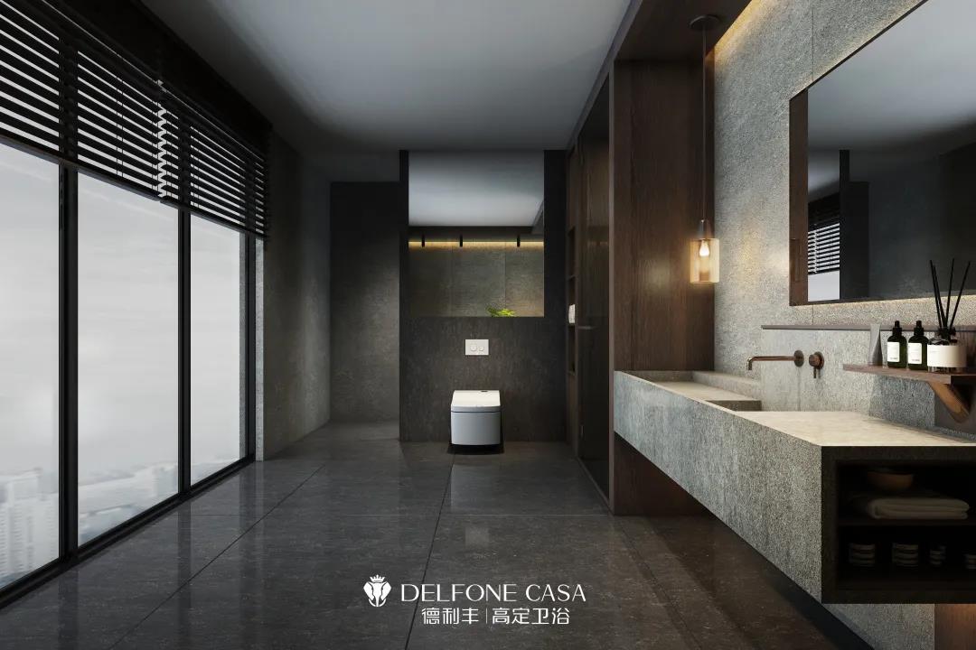 德利豐巖板高定衛(wèi)浴，開辟千億衛(wèi)浴新藍(lán)海(圖3)