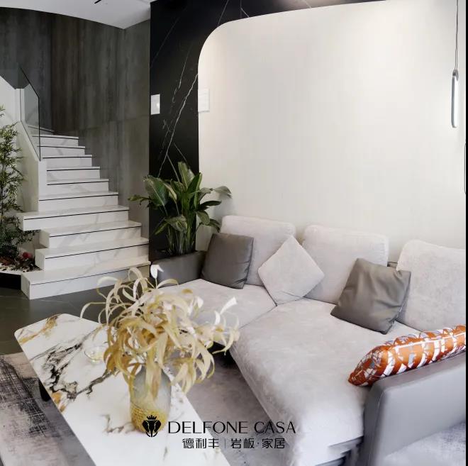 探店速遞 | 德利豐滕州巖板展館，呈現(xiàn)獨(dú)特空間美感(圖1)