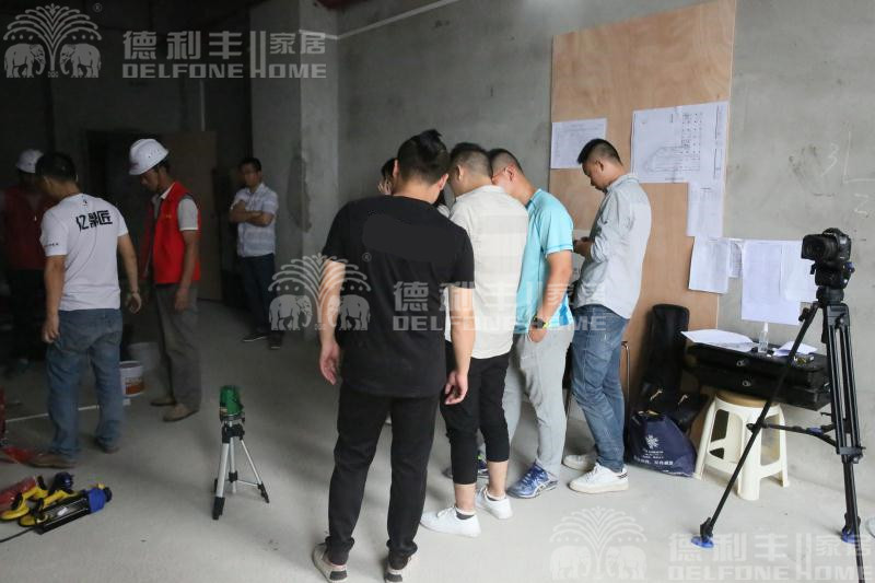 【揭秘】德利豐大巖板鋪貼視頻花絮，速速圍觀(圖4)