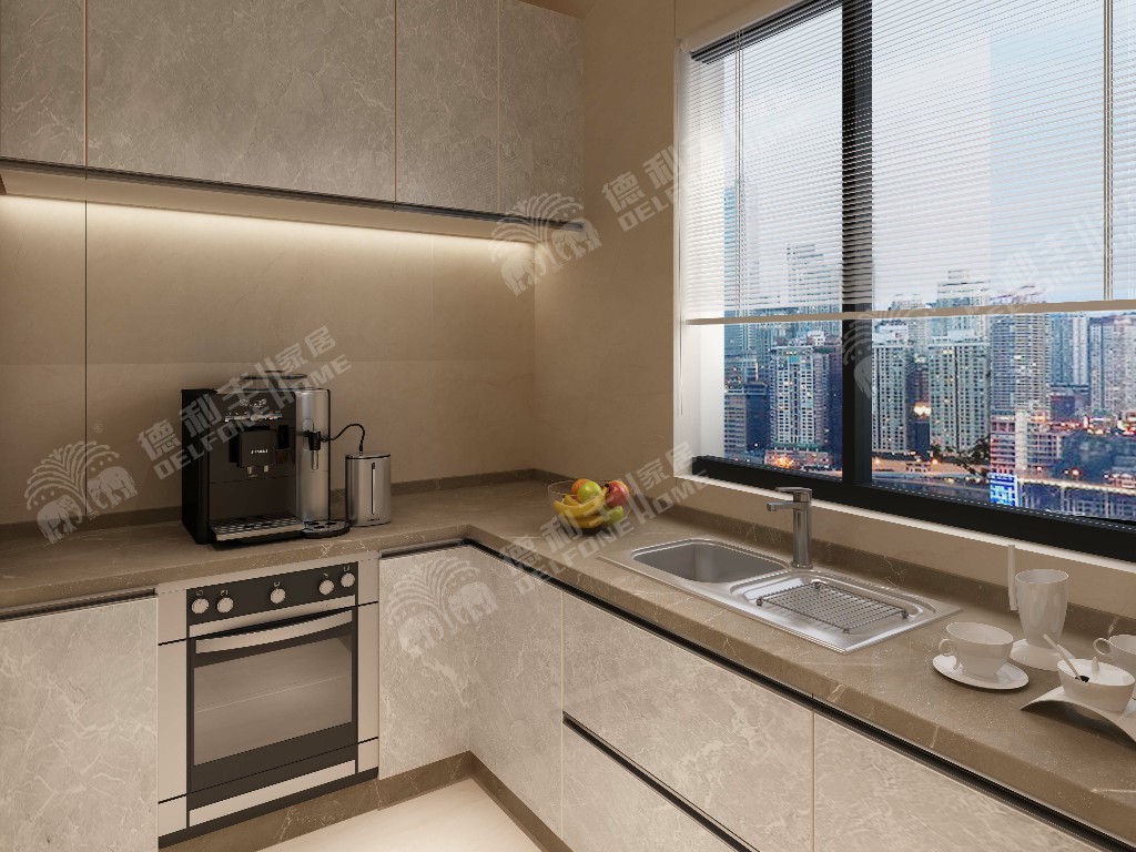 德利豐家居5分鐘教會(huì)你大巖板櫥柜加工方法！(圖8)