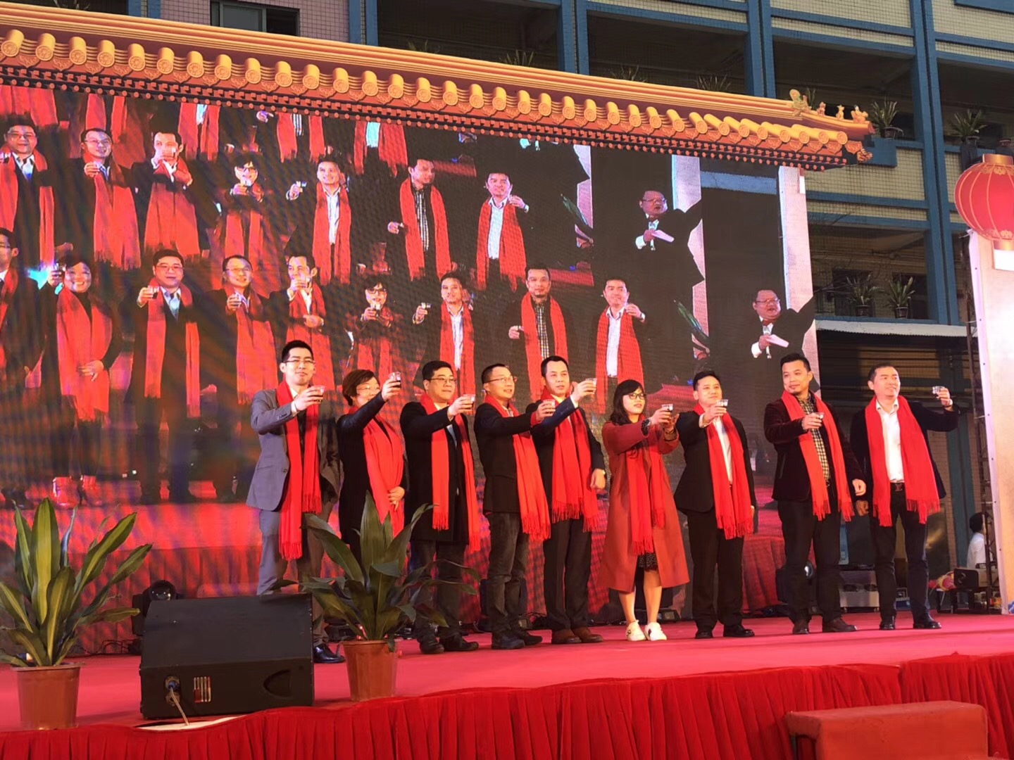 開門紅，新起點(diǎn)——德利豐家居2018新年團(tuán)拜會(huì)圓(圖6)