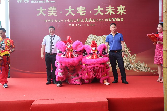 共襄盛舉丨大美·大宅·大未來！德利豐家居云浮(圖8)