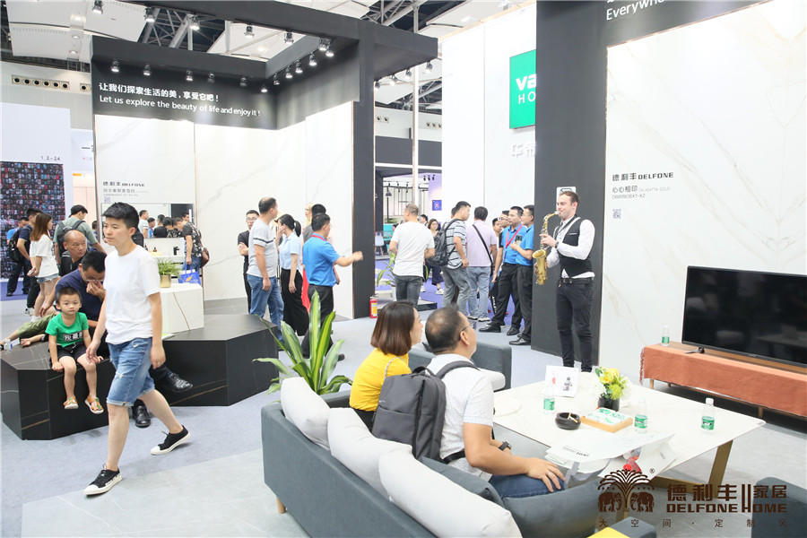 【今日關(guān)注】廣州建博會(huì)落下帷幕，德利豐大巖(圖9)