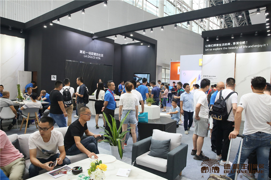 【今日關(guān)注】廣州建博會(huì)落下帷幕，德利豐大巖(圖10)