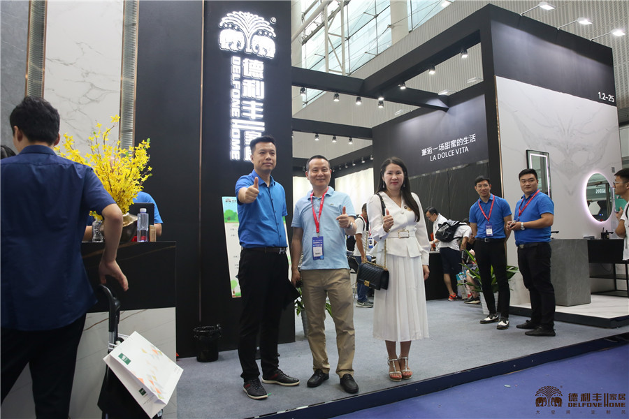 【今日關(guān)注】廣州建博會(huì)落下帷幕，德利豐大巖(圖11)