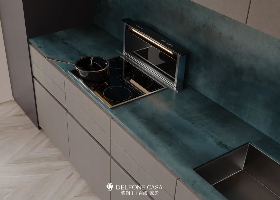 這樣有質(zhì)感的廚房空間，氛圍感爆棚!(圖7)