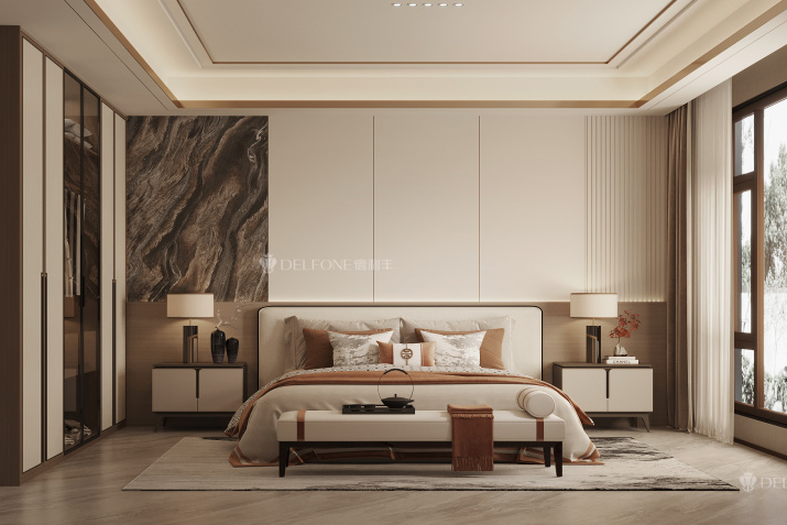 DELFONE新品 | 數(shù)碼玲瓏石·山水紫，水墨山川之韻造景空間美學(xué)(圖10)