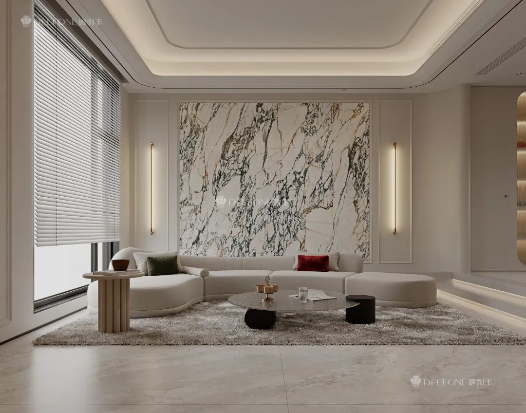 DELFONE新品 | 數(shù)碼玲瓏石·普羅旺斯灰，以浪漫起筆勾勒家居美感(圖6)