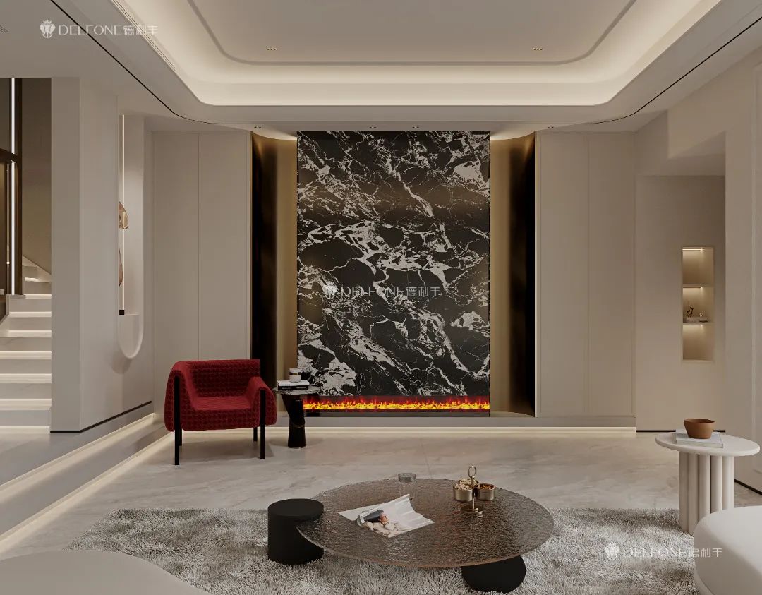 DELFONE新品 | 數(shù)碼玲瓏石·普羅旺斯灰，以浪漫起筆勾勒家居美感(圖7)